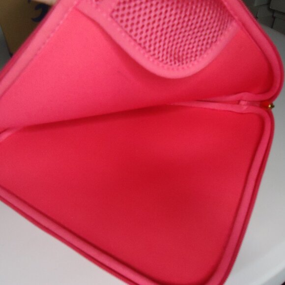 Lilly Pulitzer Floral Ipad Tablet Sleeve Cover Case Pink Green Soft Zip - Picture 5 of 5